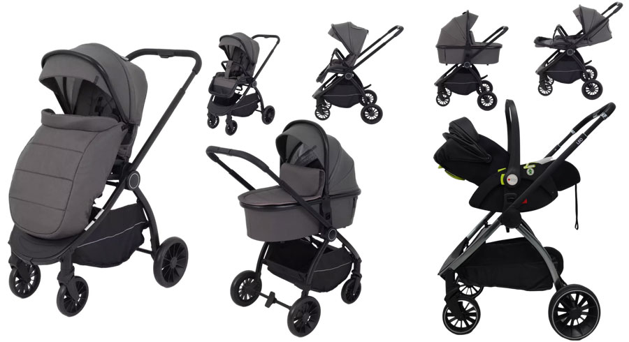 Bomlasztó innováció! Travel System 3 az 1-ben babakocsi a babakocsik új korszakát vezeti